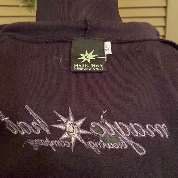 Magic Hat Brewing Burlington, VT Vintage Zip-up Small - Picture 5 of 5